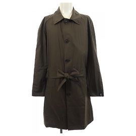 Autre Marque Manteau en laine Palto vert Vert