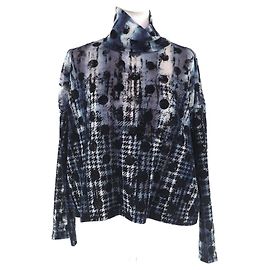 Autre Marque T-shirt in poliestere Y's Nero Blu Blu navy