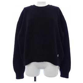 Hermès Canadian Button Cashmere Knit 36 Nero