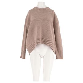 Autre Marque Sweater Oversized de Cashmere Bege LEVETE ROOM Bege