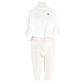 Autre Marque Top en coton blanc ON RUNNING Blanc