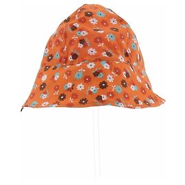 Gorro floral laranja Miu Miu Laranja