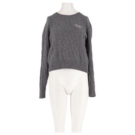 Autre Marque Pull en cachemire gris SPORTY & RICH Gris