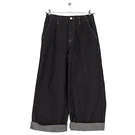Autre Marque Jean en coton noir Damson Madder Noir