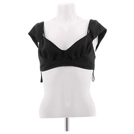 Simone Rocha Black Bra Black