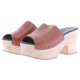 Weekend Max Mara Plateau-Clogs camel Kamel