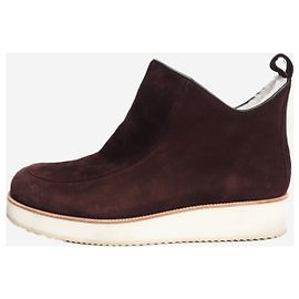 Gabriela Hearst Harry Shearling-Stiefel braun - Größe EU 39 Braun