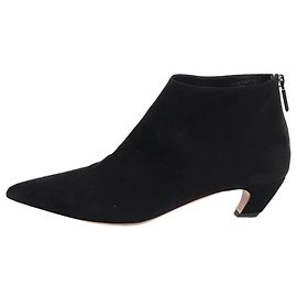 Dior Black suede ankle boots - size EU 38.5 Black