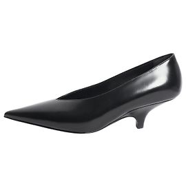 Totême Black sharp nappa kitten pumps - size EU 38 Black