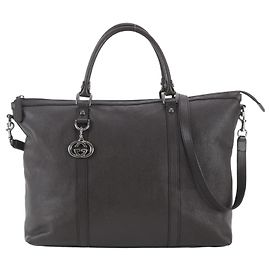 Borsa a tracolla 2-Way in pelle Gucci Marrone