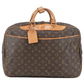 Borsa Boston Louis Vuitton Monogram Alizé 24H in pelle Marrone