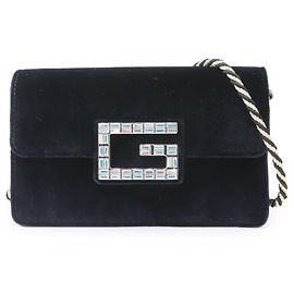 Borsa a mano e pochette 2-way Gucci Square G Nero
