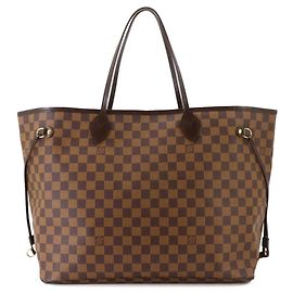 Borsa Tote Louis Vuitton Neverfull GM Damier Fuschia Damier ebene