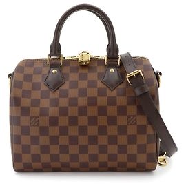 Bolsa Louis Vuitton Speedy Bandouliere 25 Damier ebene