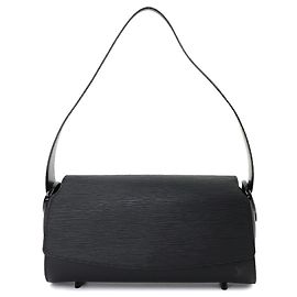 Louis Vuitton Nocturne GM Epi Leather Shoulder Handbag Black