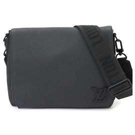 Bolso de hombro Louis Vuitton Aerogram Takeoff Negro