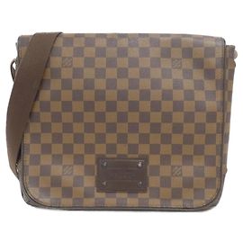 Borsa a tracolla Louis Vuitton Damier Brooklyn MM Damier ebene