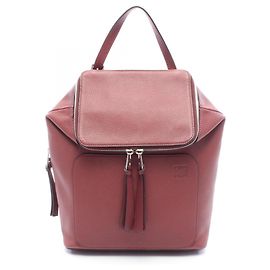 Loewe Goya Small Backpack/Handbag Dark red
