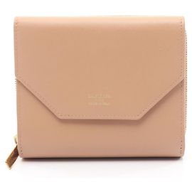 Balenciaga Envelope Tri-fold Geldbörse Beige