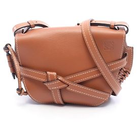 Sac Loewe Gate - Sac à épaule en cuir Vuuven Small Marron