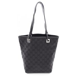 Saco Tote Gucci GG Canvas Preto