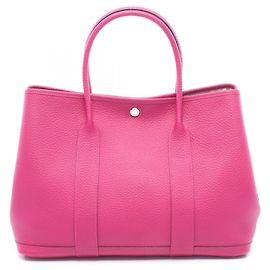 Hermès Hermes Garden Party PM Tote Bag Pink
