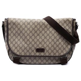Borsa a tracolla Gucci Beige GG Supreme Beige