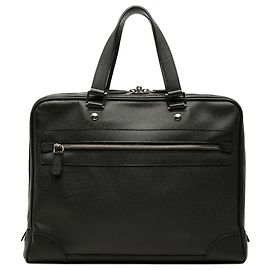 Louis Vuitton Black Taiga Igor Briefcase Schwarz