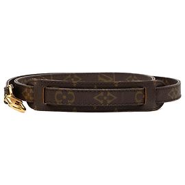 Alça de bolsa Louis Vuitton Brown Monogram Marrom
