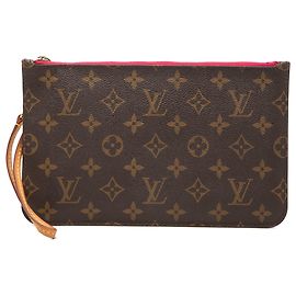 Bolsa Louis Vuitton Brown Monogram Neverfull MM Marrom