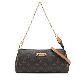 Louis Vuitton Brown Monogram Eva Marrone