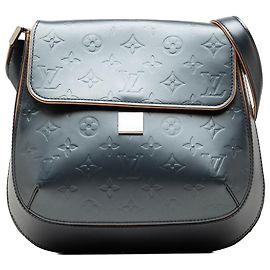 Louis Vuitton Blue Monogram Mat Webster Street Bleu