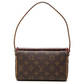 Louis Vuitton Brown Monogram Recital Marron