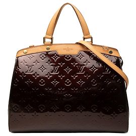 Louis Vuitton Purple Monogram Vernis Brea MM Purple