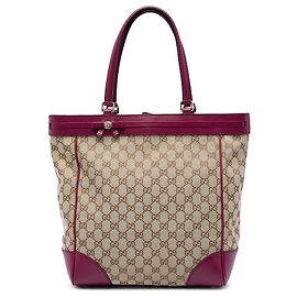 Gucci Beige GG Canvas Mayfair Tote Beige