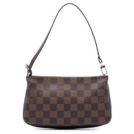 Louis Vuitton Brown Damier Ebene Navona Castaño