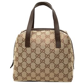 Bolso Gucci Beige Mini GG Canvas Balthus Tofu Beige