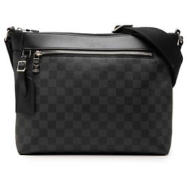 Louis Vuitton Black Damier Graphite Mick PM Nero