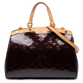 Louis Vuitton Purple Monogram Vernis Brea MM Purple