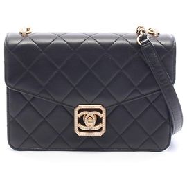 Borsa a tracolla Chanel Matelassé Nero