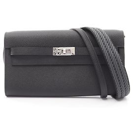 Hermès Bolsa de Ombro Hermes Kelly To Go Preto