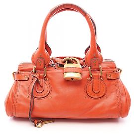 Sac à main Chloé Paddington Orange