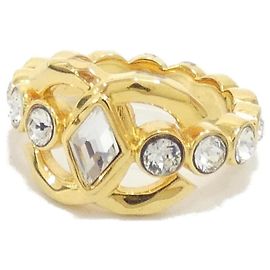 Chanel AB9933 Band Ring Golden Other