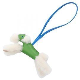 Hermès Hermes Buddy Charm Accessoire Weiß Blau Grün