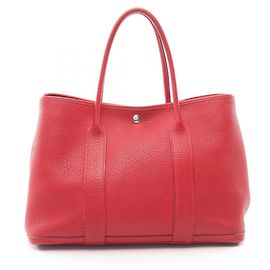 Hermès Hermes Garden Party PM Tote Bag Rot