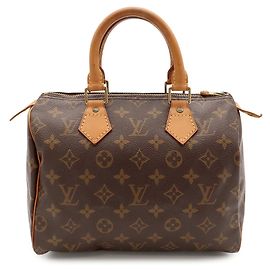 Louis Vuitton Monogram Speedy 25 Handtasche Braun