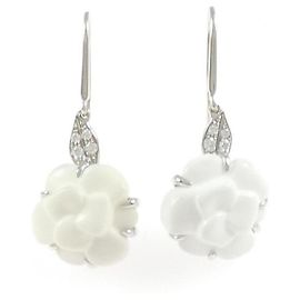 Boucles d'oreilles puces Chanel Camellia Autre