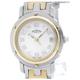 Hermès Hermes Clipper Quartz Armbanduhr für Damen Andere