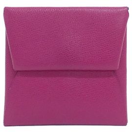 Hermès Hermes Bastia Coin Case in Rose Purple Purple