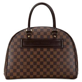 Borsa Louis Vuitton Damier Nolita Marrone